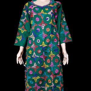 Hand Embroidered Readymade Dress Set